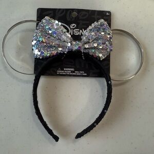 [Disney] NWT Metal and Sequin Mickey Ears